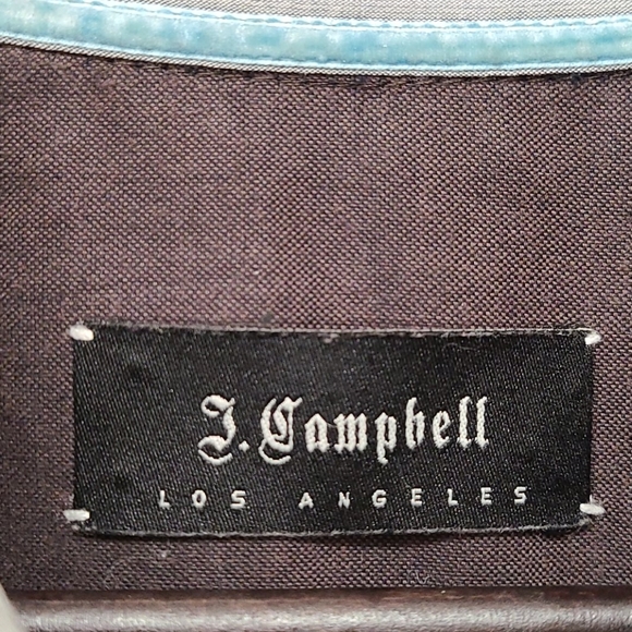 J. Campbell Los Angeles button down. Dark Brn - Picture 8 of 11